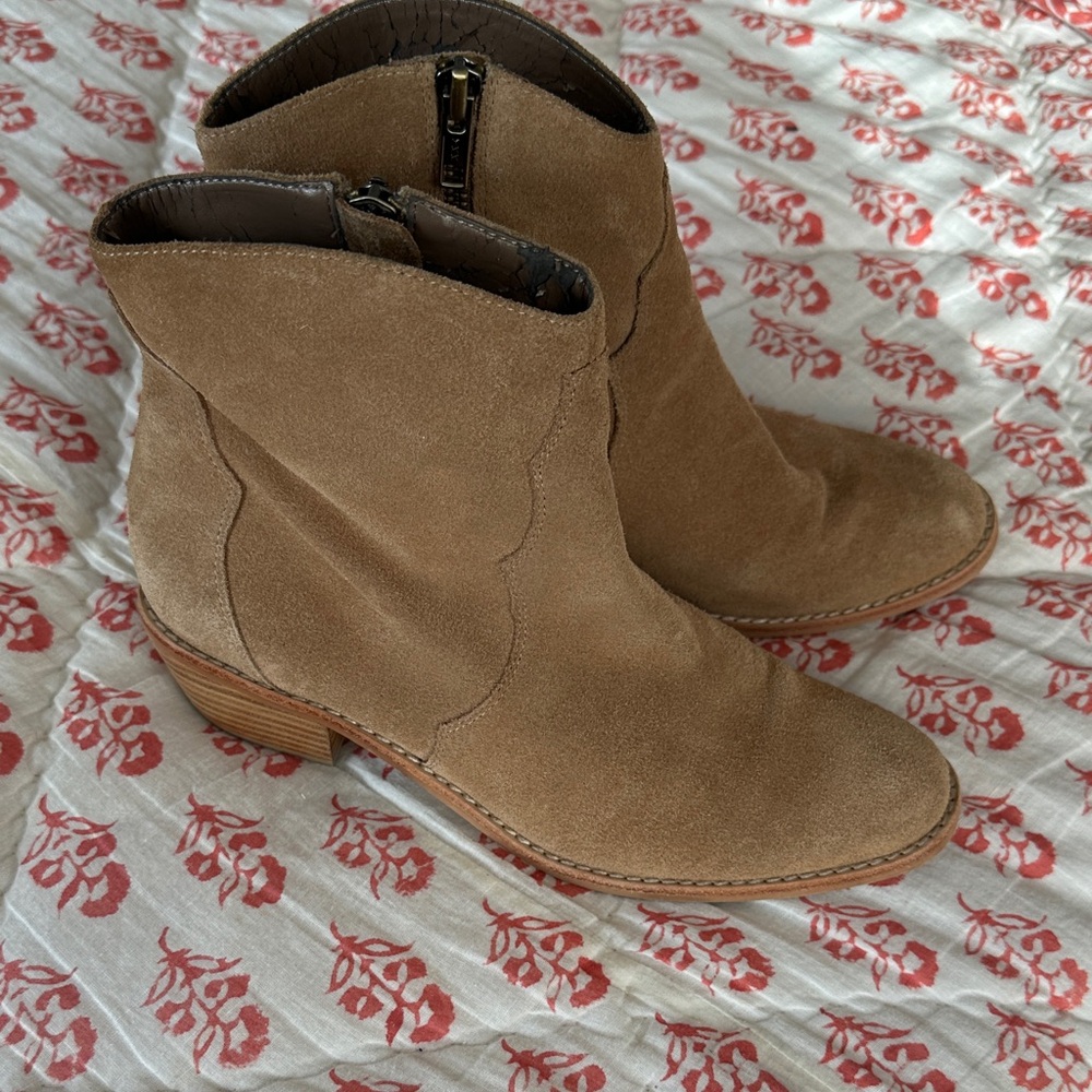 Gap Suede Western Booties 7